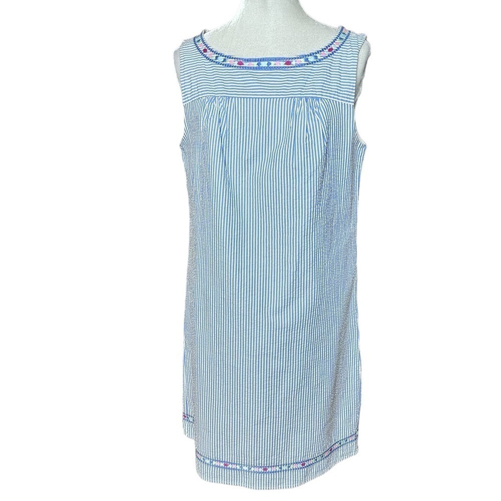 NWT Vineyard Vines Seersucker Women’s Dress. Size Small